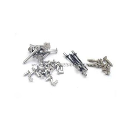 Kit de rivets a frapper pour baguettes de sol Vespa ACMA 1950-52